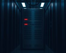 OpenAI Sora shutdown decision represented by deactivated AI server infrastructure in data center