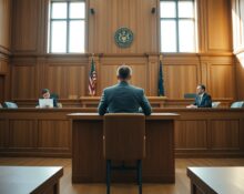 Courtroom scene from the closing arguments of the Musk v. Altman trial over OpenAI leadership