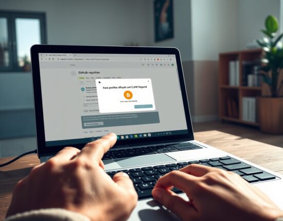 OpenClaw phishing scam targeting developers with fake CLAW token notification on GitHub interface