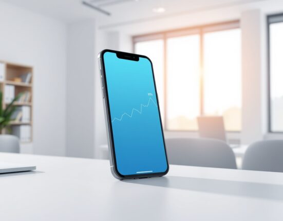 Smartphone displaying a digital wallet interface, representing Opera's strategic shift to CELO tokens for its MiniPay service.