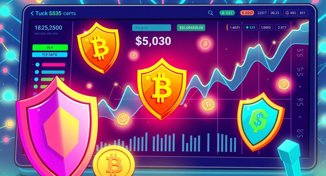 dSLTP protocol protecting DeFi trades with automated stop-loss orders on blockchain network