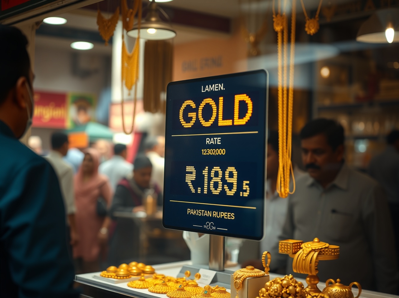 Pakistan Gold Price Declines Today, Data Shows