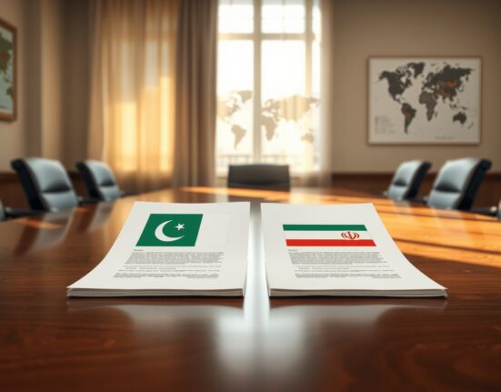 Diplomatic documents representing Pakistan's role in delivering a US proposal to Iran for negotiations.