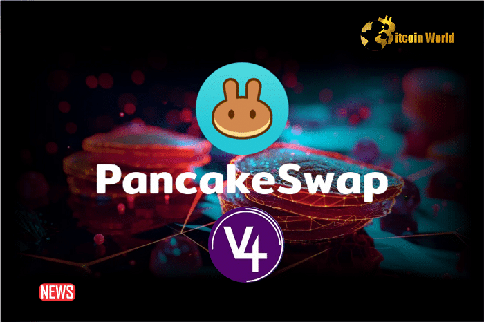 PancakeSwap Revealed v4 Details But CAKE Plunged 5%