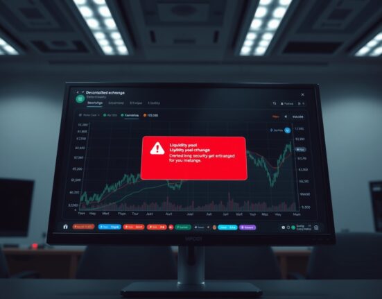 PancakeSwap exploit security breach alert on decentralized exchange interface showing compromised liquidity pool