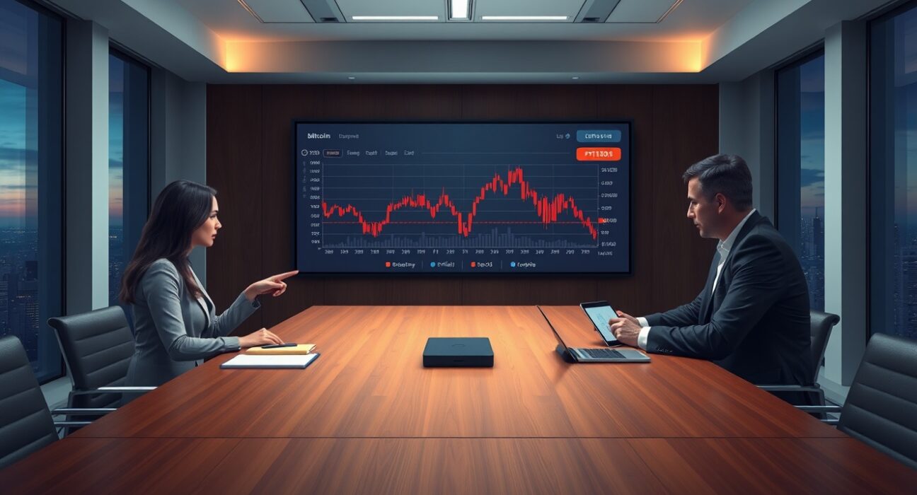 Pantera Capital demands Satsuma sell its Bitcoin holdings in a tense boardroom meeting as BTC price declines.