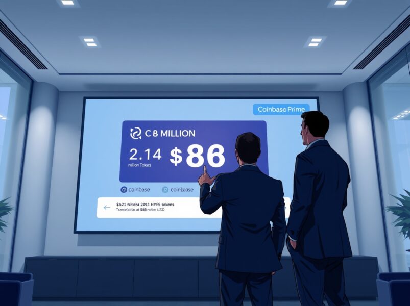 Paradigm Transfers 2.14M HYPE Tokens Worth $86M to Coinbase Prime: A Major Institutional Move