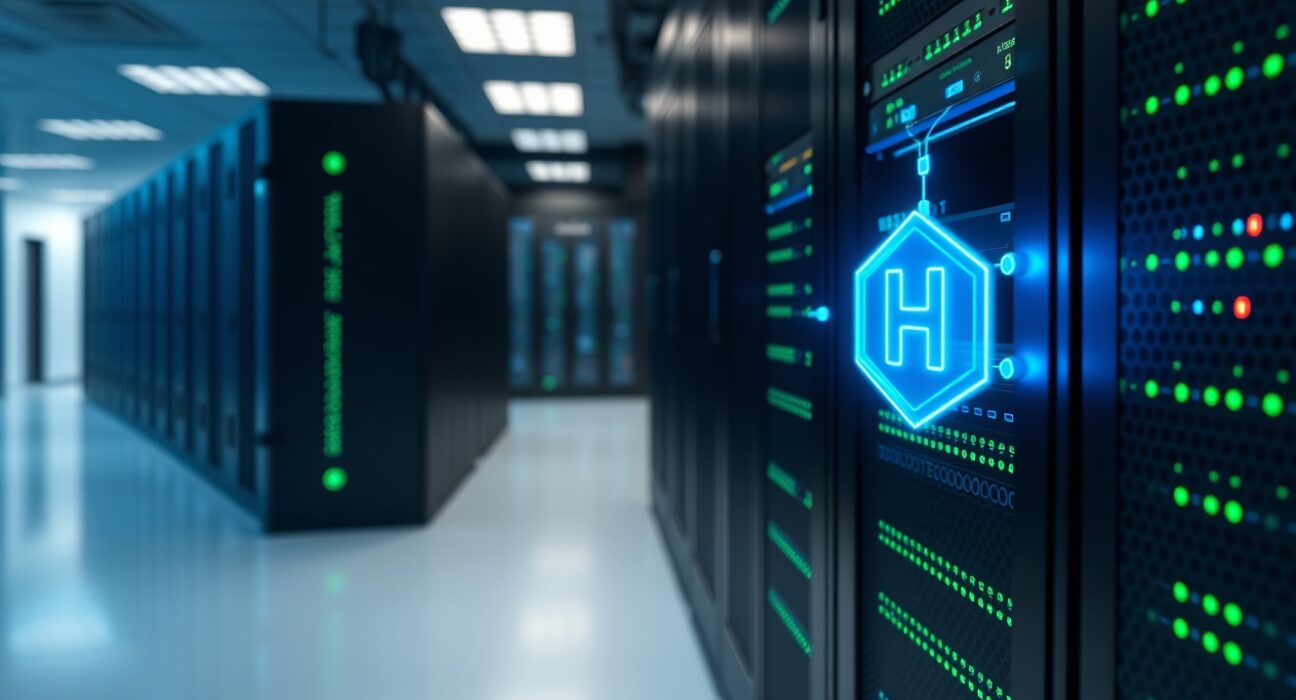 Analytical visualization of Paradigm's HYPE token unstaking process in a data center context.