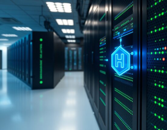 Analytical visualization of Paradigm's HYPE token unstaking process in a data center context.