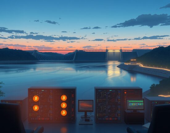 Paraguay's state-run Bitcoin mining project utilizing hydroelectric power from the Itaipu Dam.