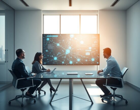 Parallel Web Systems team in a San Francisco office reviewing AI agent-tool data on a screen, symbolizing the startup's $2B valuation and rapid growth.