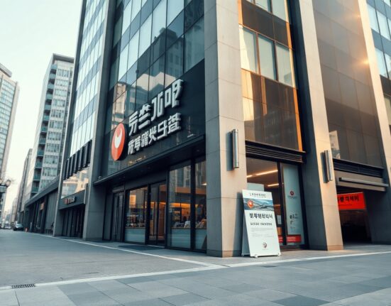 Modern office building in Seoul representing Parataxis Ethereum headquarters