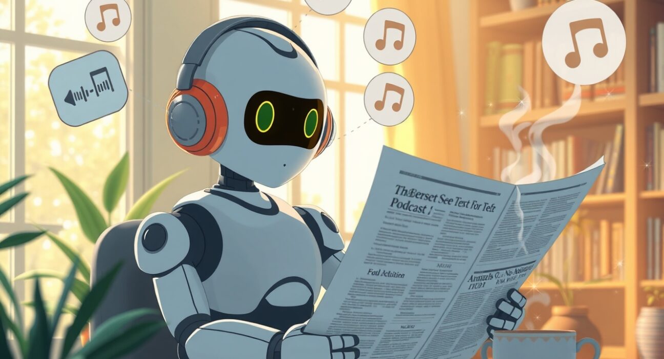 Particle AI news app using vector embeddings to analyze and extract relevant podcast commentary for news stories