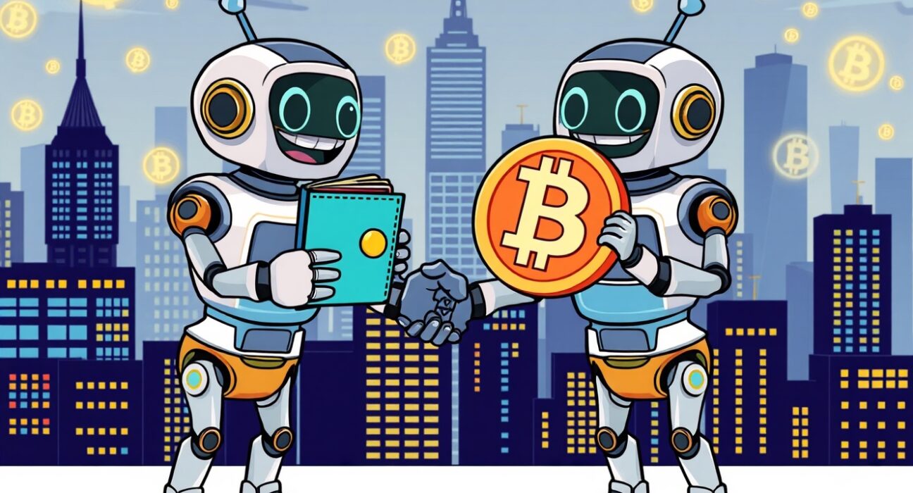 Paxos acquires Fordefi in a vibrant cartoon showing collaboration in crypto wallet technology