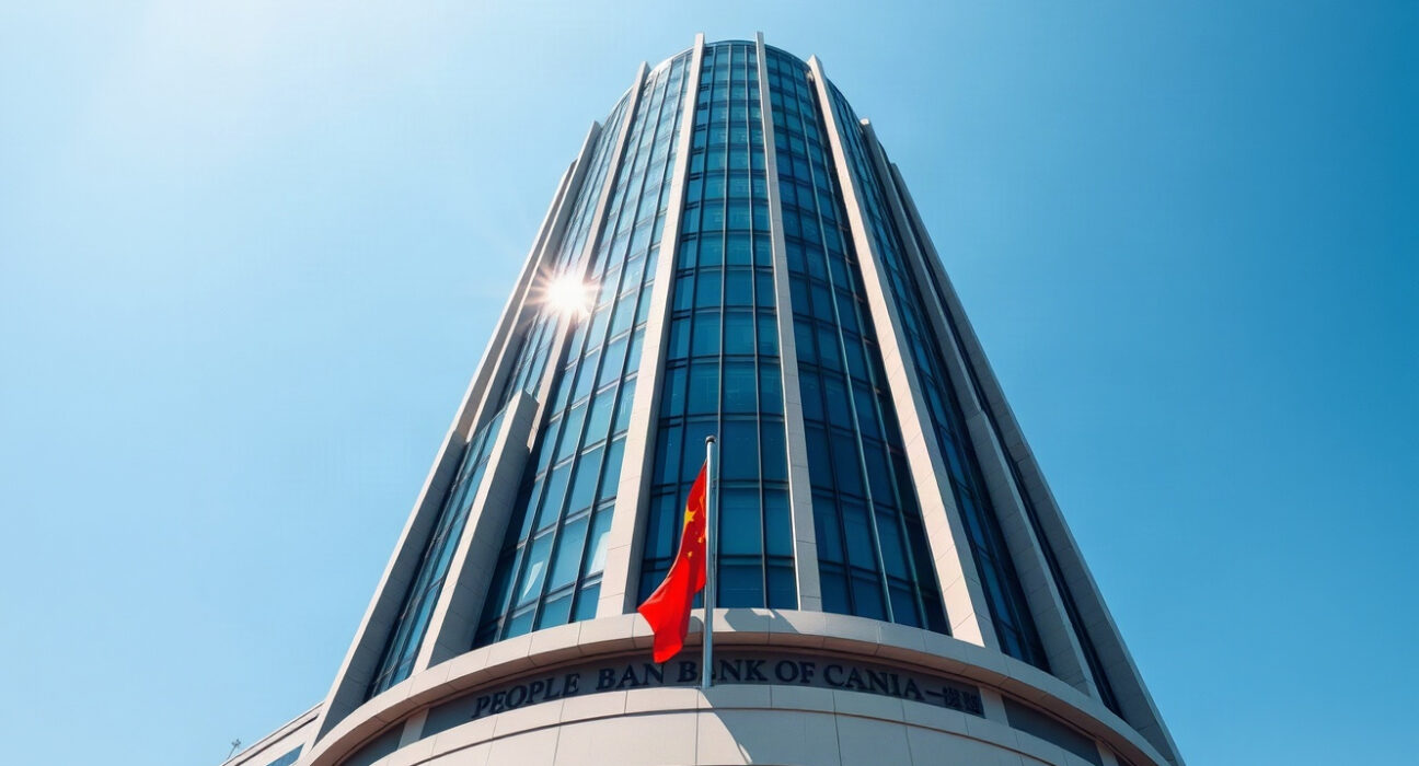 People's Bank of China headquarters building in Beijing