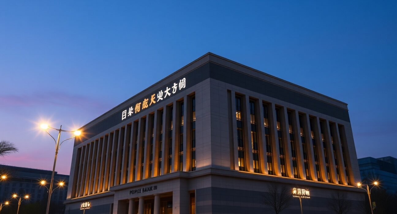 People's Bank of China headquarters representing steady Loan Prime Rate decision in April 2025