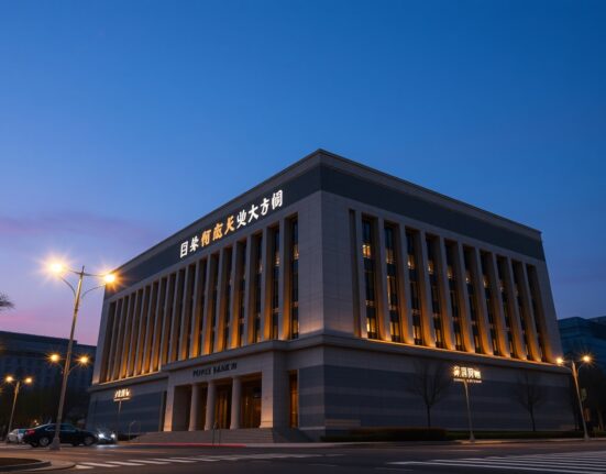 People's Bank of China headquarters representing steady Loan Prime Rate decision in April 2025