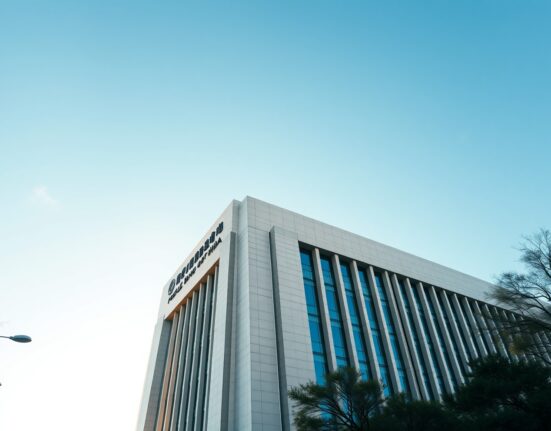 People's Bank of China headquarters building in Beijing on a clear day