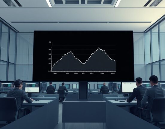 PBOC trading floor monitoring the USD/CNY reference rate and yuan exchange data.