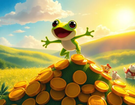 PEPE memecoin leads a dramatic cryptocurrency market recovery in January 2025.