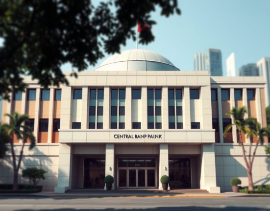 Bangko Sentral ng Pilipinas headquarters representing Philippines monetary policy decisions.