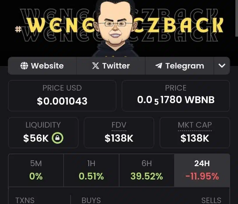 Unveiling the Next 100X Meme Coin Marvel: $WNCZ, Where Giants Roam