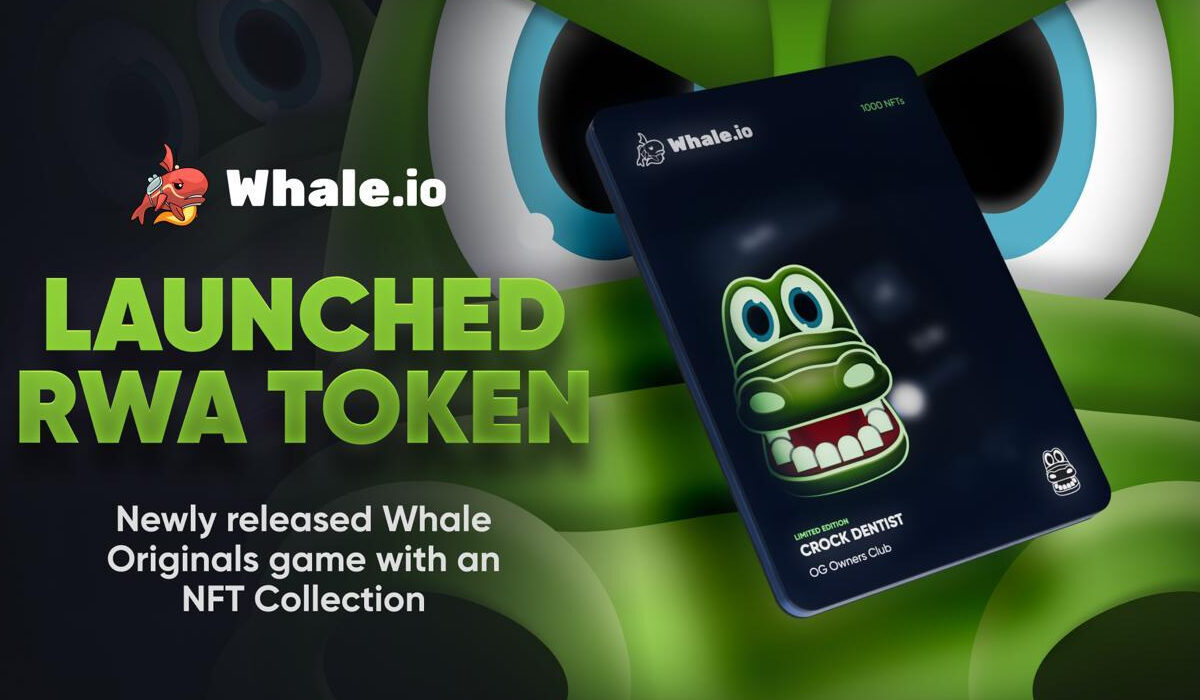 Whale.io Introduces Crock Dentist Game and Exclusive RWA NFT Collection