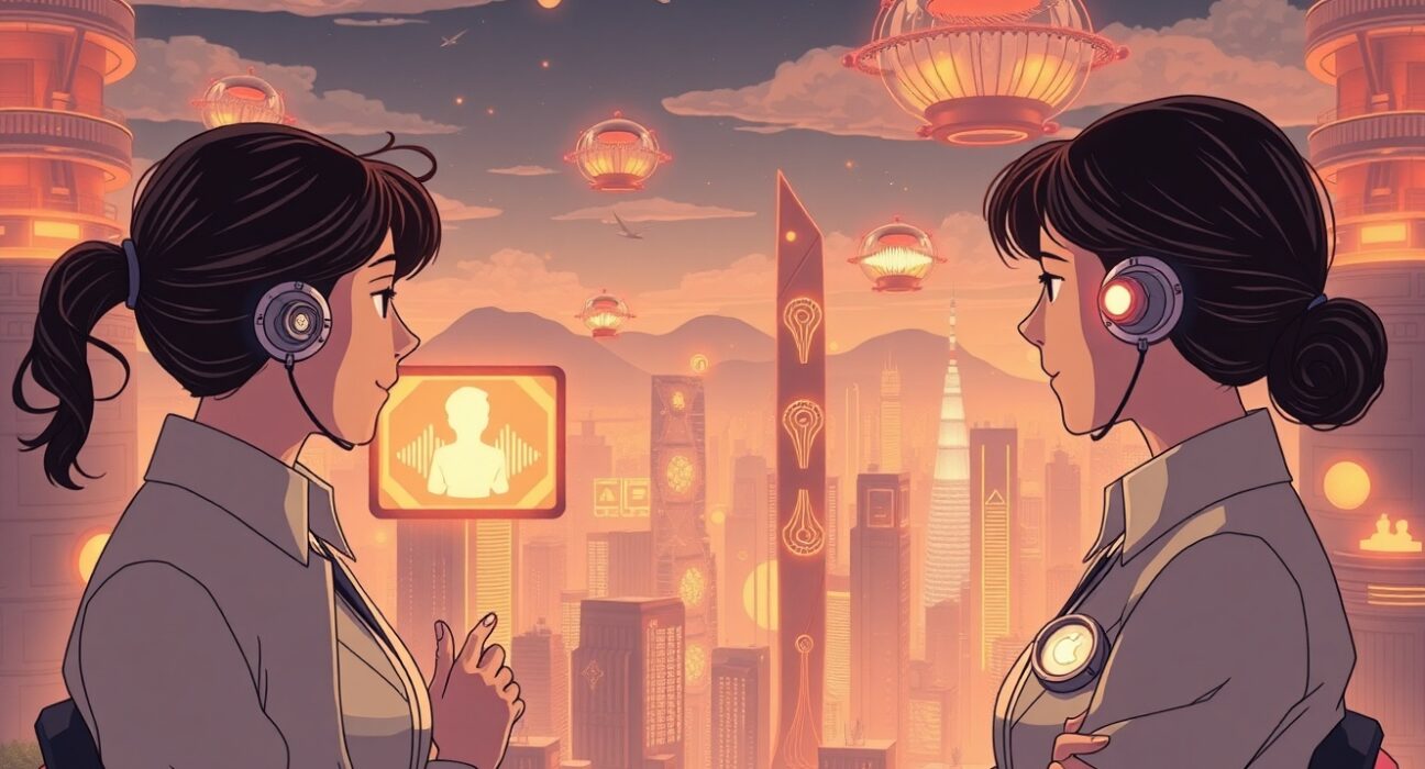 Plaud AI notetaker device capturing meeting conversations with advanced transcription technology