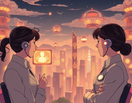 Plaud AI notetaker device capturing meeting conversations with advanced transcription technology