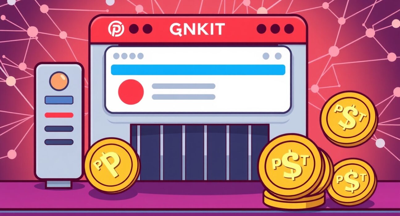 Illustration showing a temporary halt of POKT deposits and withdrawals on Upbit, signifying a network upgrade in progress.