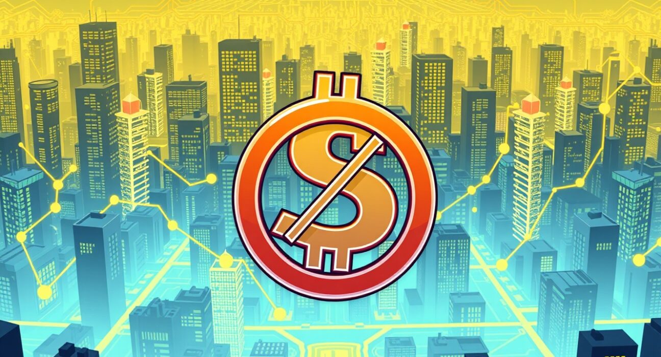 Cartoon illustration showing a temporary POKT suspension on a crypto exchange for a network upgrade.