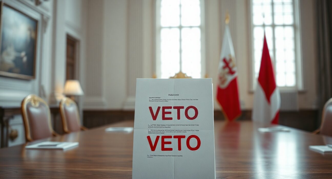 Polish president vetoes crypto regulation bill for third time, document stamped veto