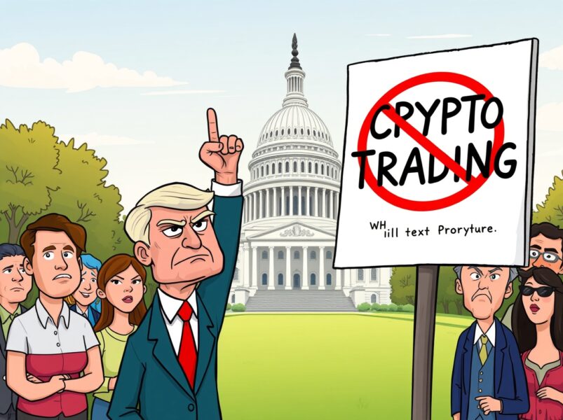 Urgent: U.S. Politician Crypto Trading Ban Proposed to Combat Corruption