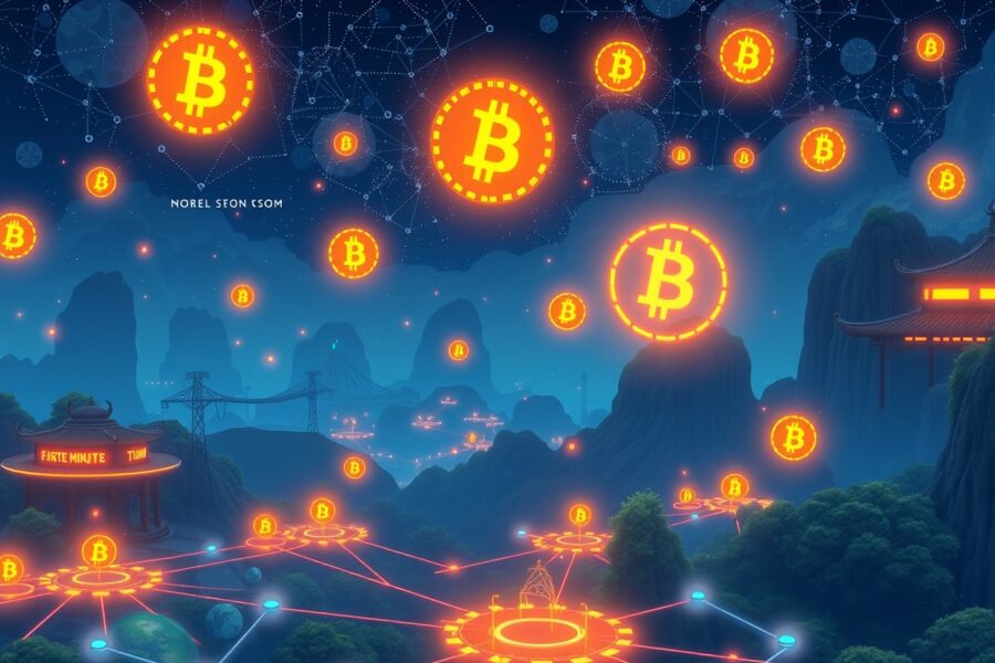 Polymarket's revolutionary 5-minute Bitcoin price prediction market interface showing real-time decentralized trading