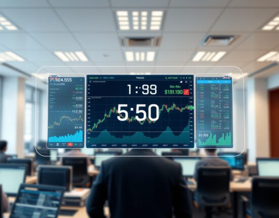 Polymarket's 5-minute crypto prediction market interface showing real-time trading data and countdown timer.