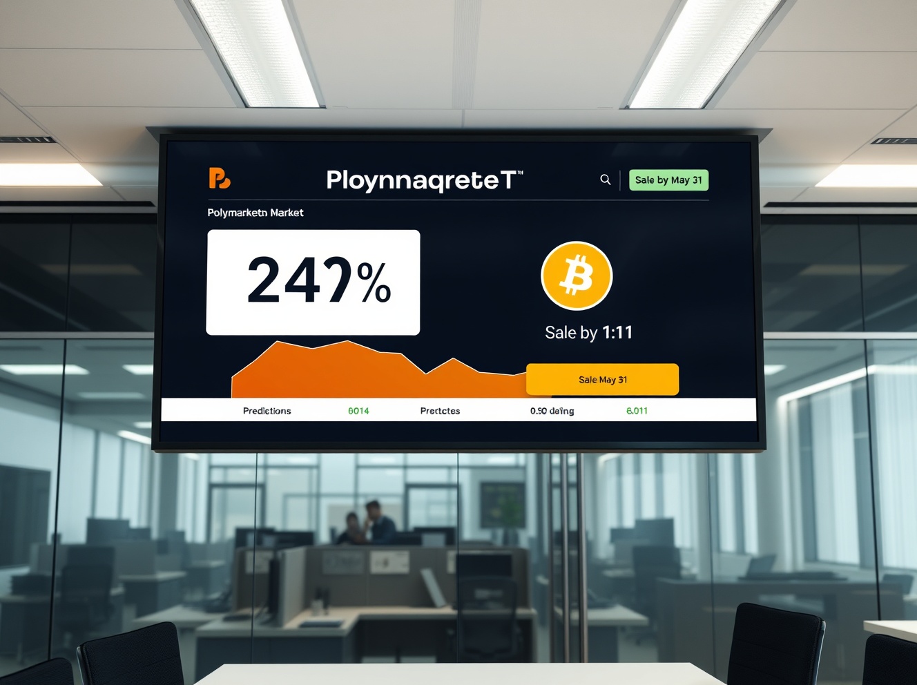 Polymarket Odds of Strategy Selling Bitcoin by May 31 Drop to 24% After Coinbase Withdrawal