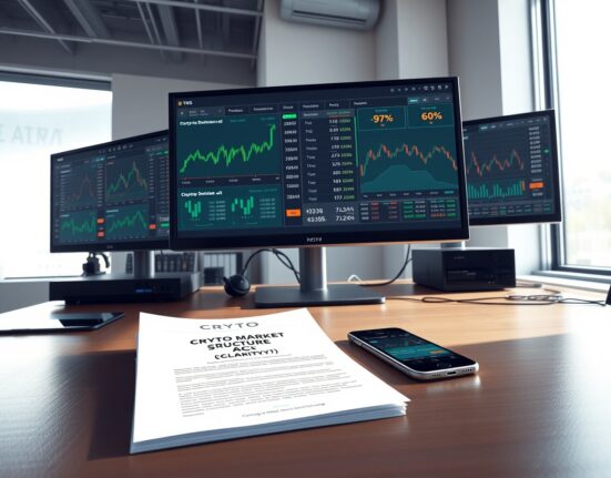 Polymarket prediction market interface showing odds for Trump signing crypto legislation with CLARITY Act document visible