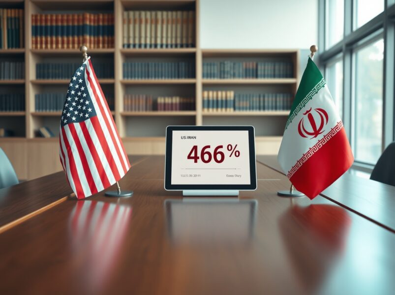 Polymarket Reveals Critical 46% Odds for U.S.-Iran Ceasefire by April 2025