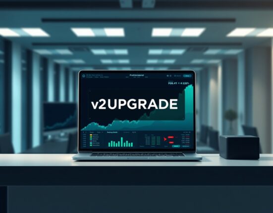 Polymarket v2 upgrade trading suspension announcement on digital trading interface
