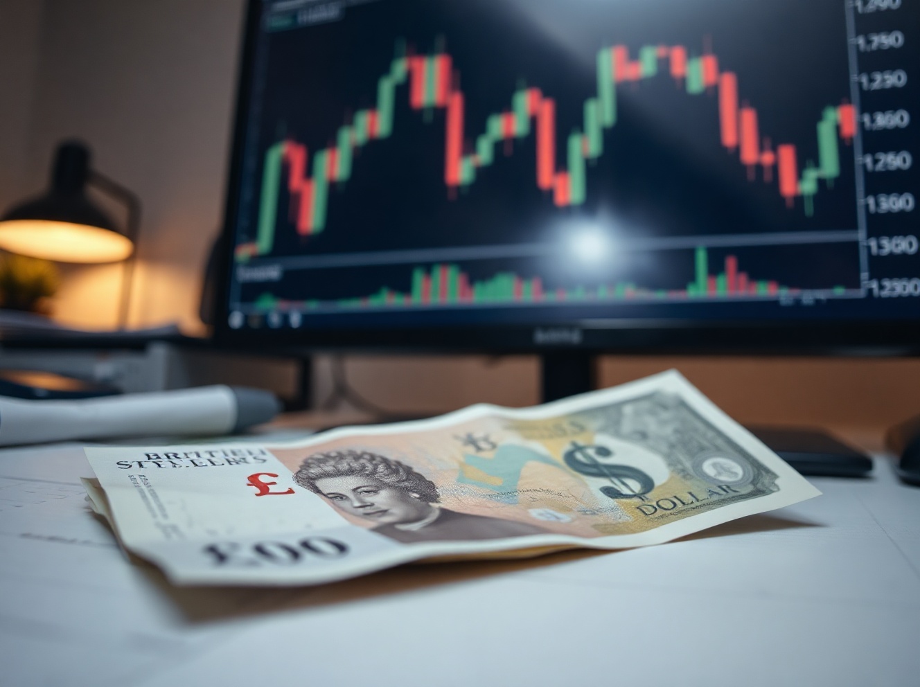 Pound Edges Higher vs Weaker Dollar, But Geopolitical Risks Cap Gains