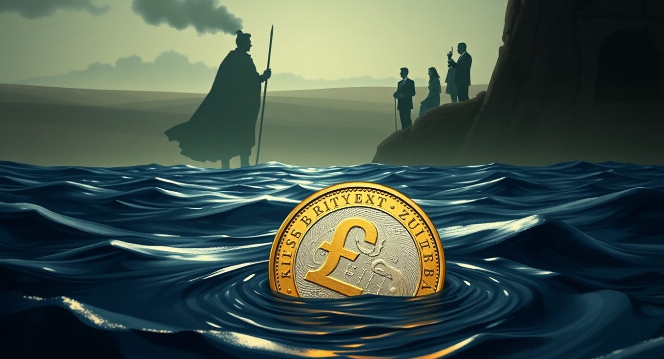 Pound Sterling declines against the US dollar due to Middle East tensions and UK political uncertainty in 2025.