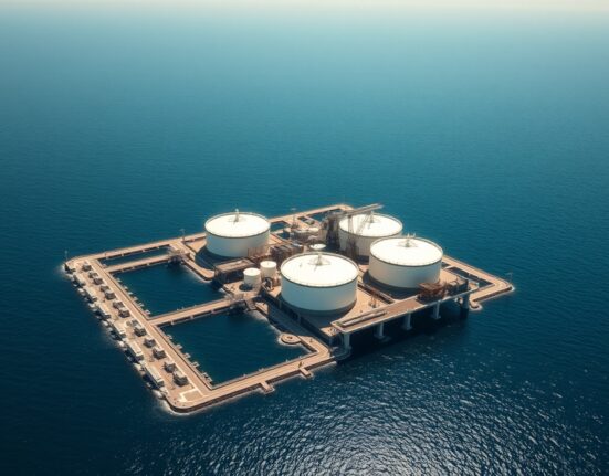 Kharg Island oil terminal as US prepares military operation impacting Pound Sterling.