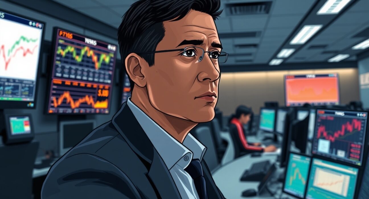 Financial trader analyzes Pound Sterling charts ahead of central bank policy decisions.