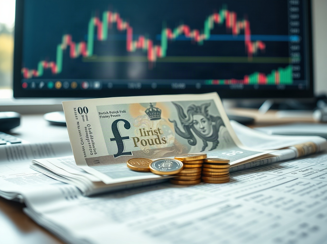 Pound Sterling Holds Gains Near 1.3650 as Traders Brace for UK Retail Sales