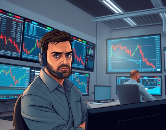 Financial analyst monitoring Pound Sterling decline amid Iran ceasefire uncertainty in currency markets