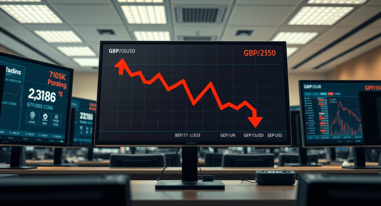 Pound Sterling decline on trading screens as Iran rejects Gaza ceasefire, causing market volatility