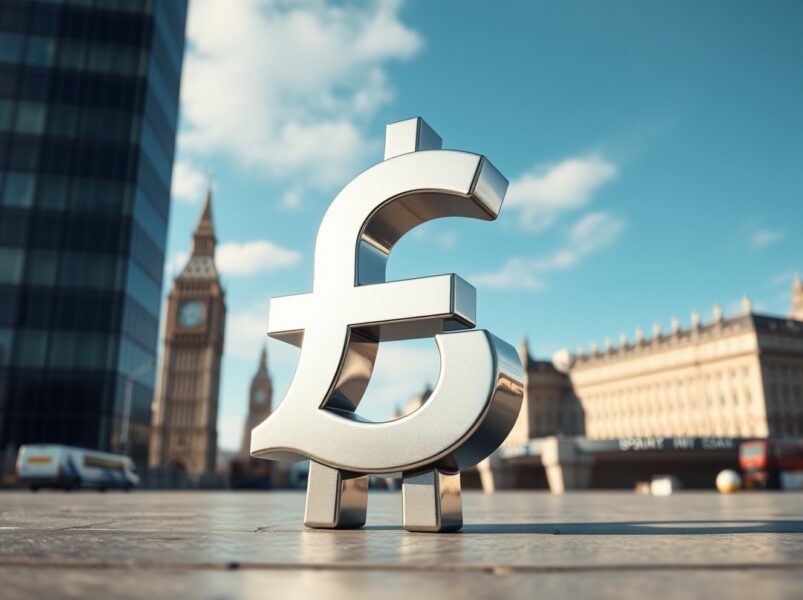 Pound Sterling Plummets as UK Core and Services Inflation Shows Significant Cooling