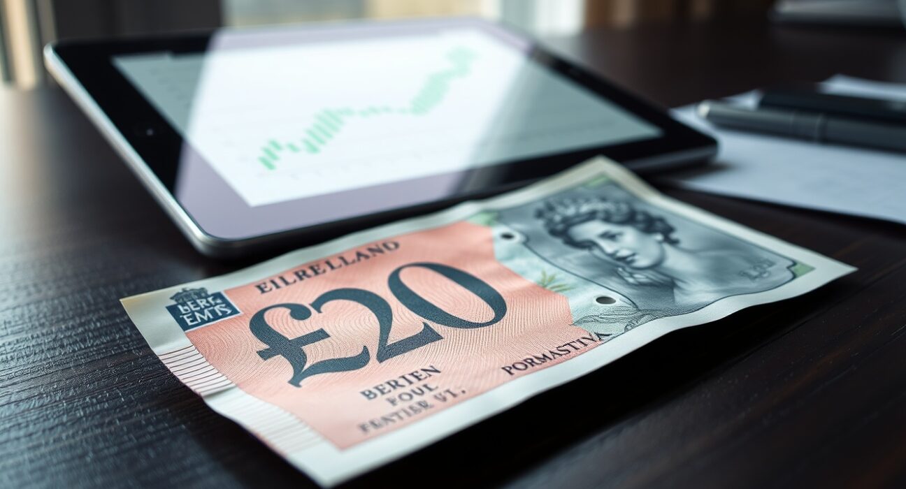 British Pound Sterling gains value amid easing Middle East geopolitical tensions.