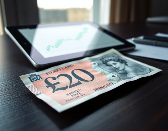 British Pound Sterling gains value amid easing Middle East geopolitical tensions.