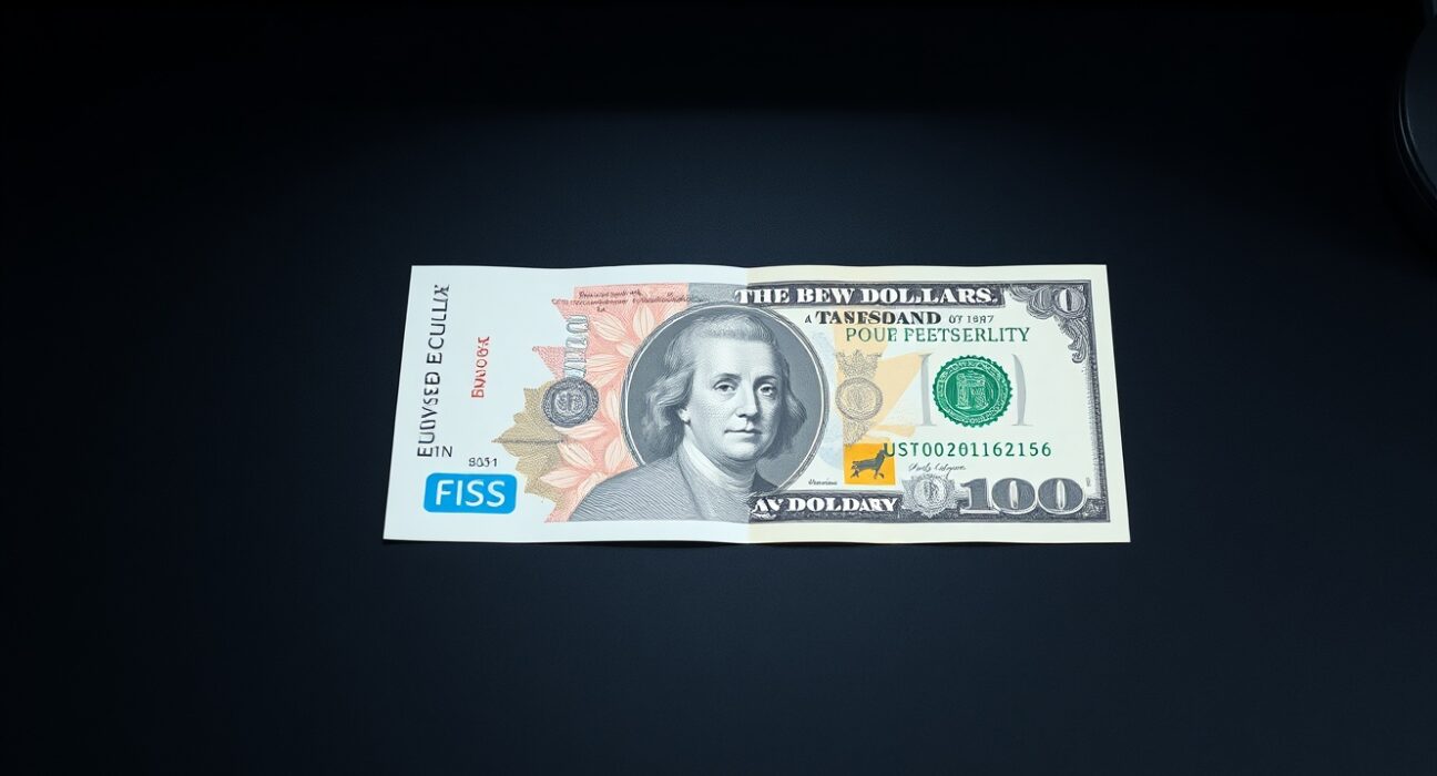 British Pound and US Dollar banknotes on a desk representing forex market analysis.